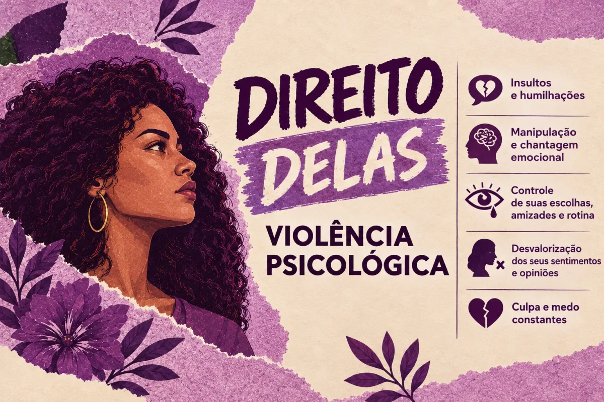 Violência psicológica contra a mulher e Sinal Vermelho: entenda a lei